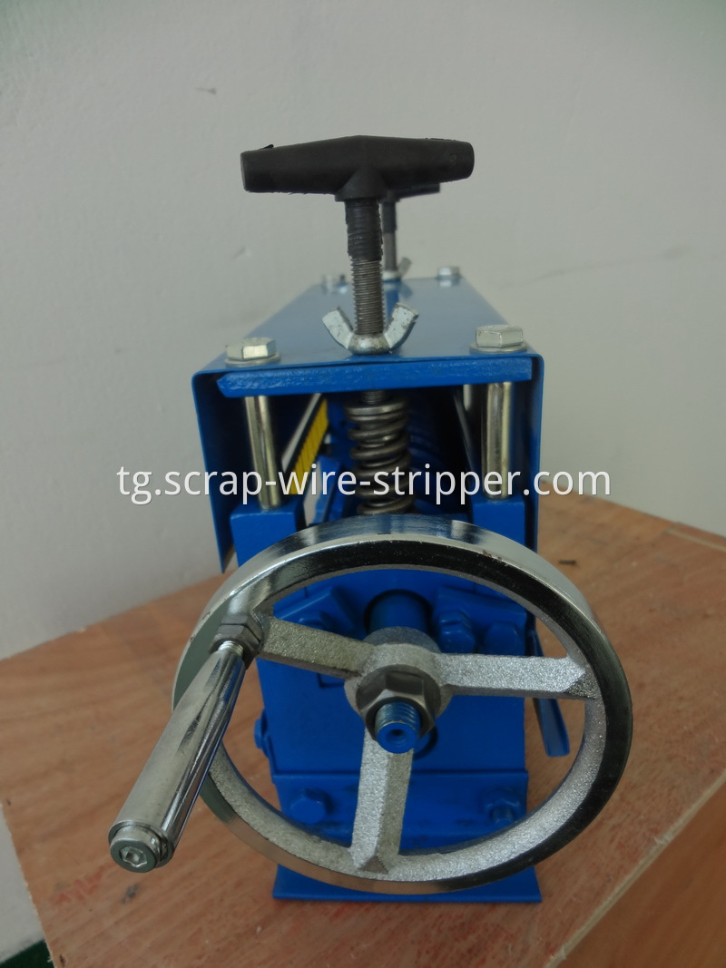 homemade copper wire stripping machine